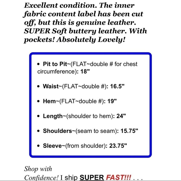 Kasper Womens Sz S Brown Soft Leather Blazer Jacket Pockets - Picture 2 of 6